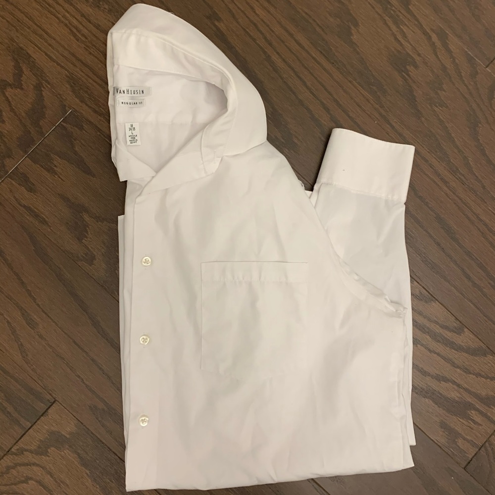 Van Heusen White Dress Shirt